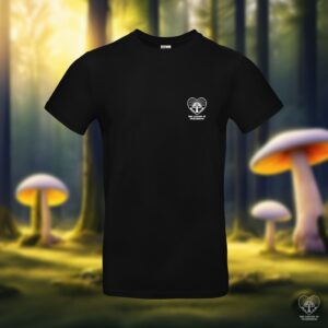 The Wisdom of Mushrooms - pocket print, mushroom t-shirt