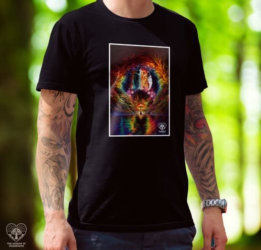 The battle of good and evil - Framed - Unisex T-shirt
