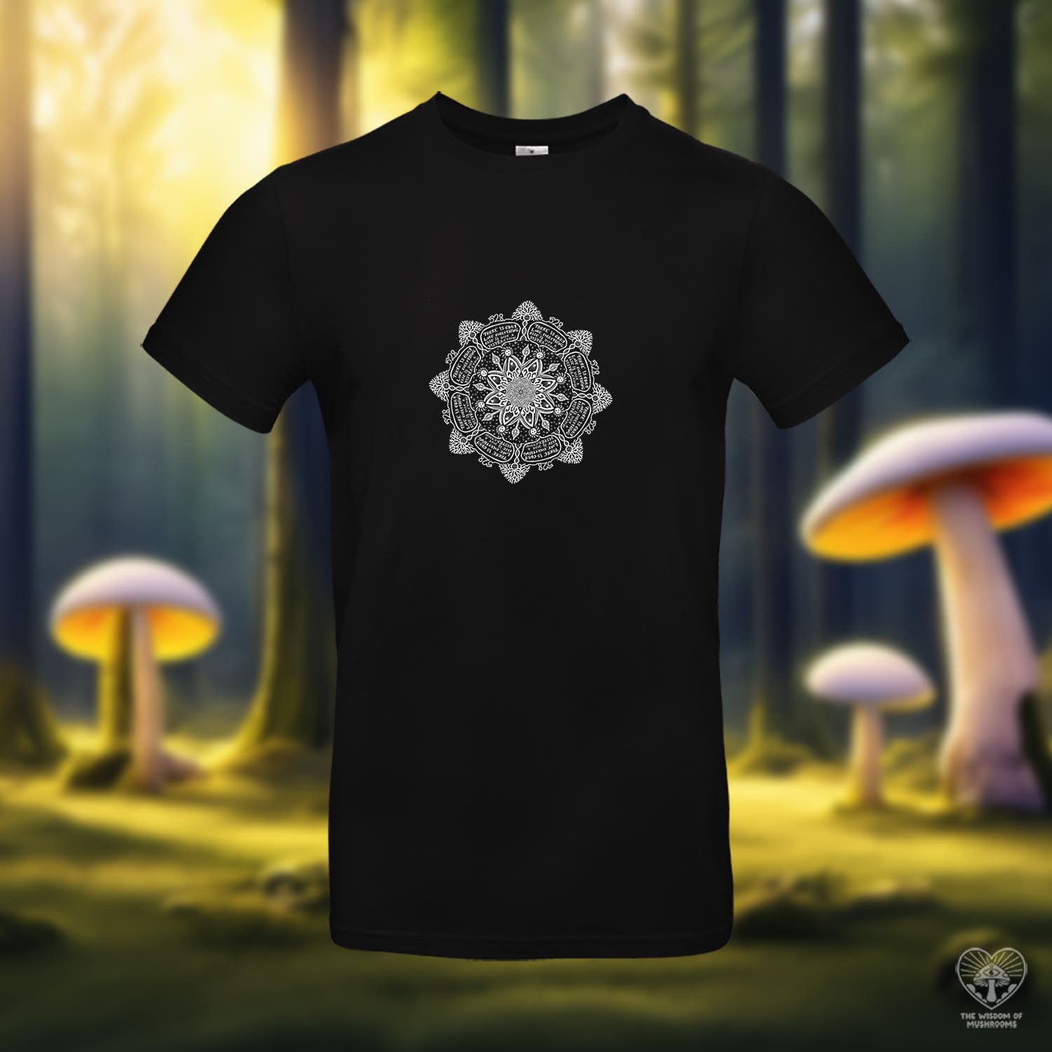 Sacred Frequency Mandala - Unisex T-shirt