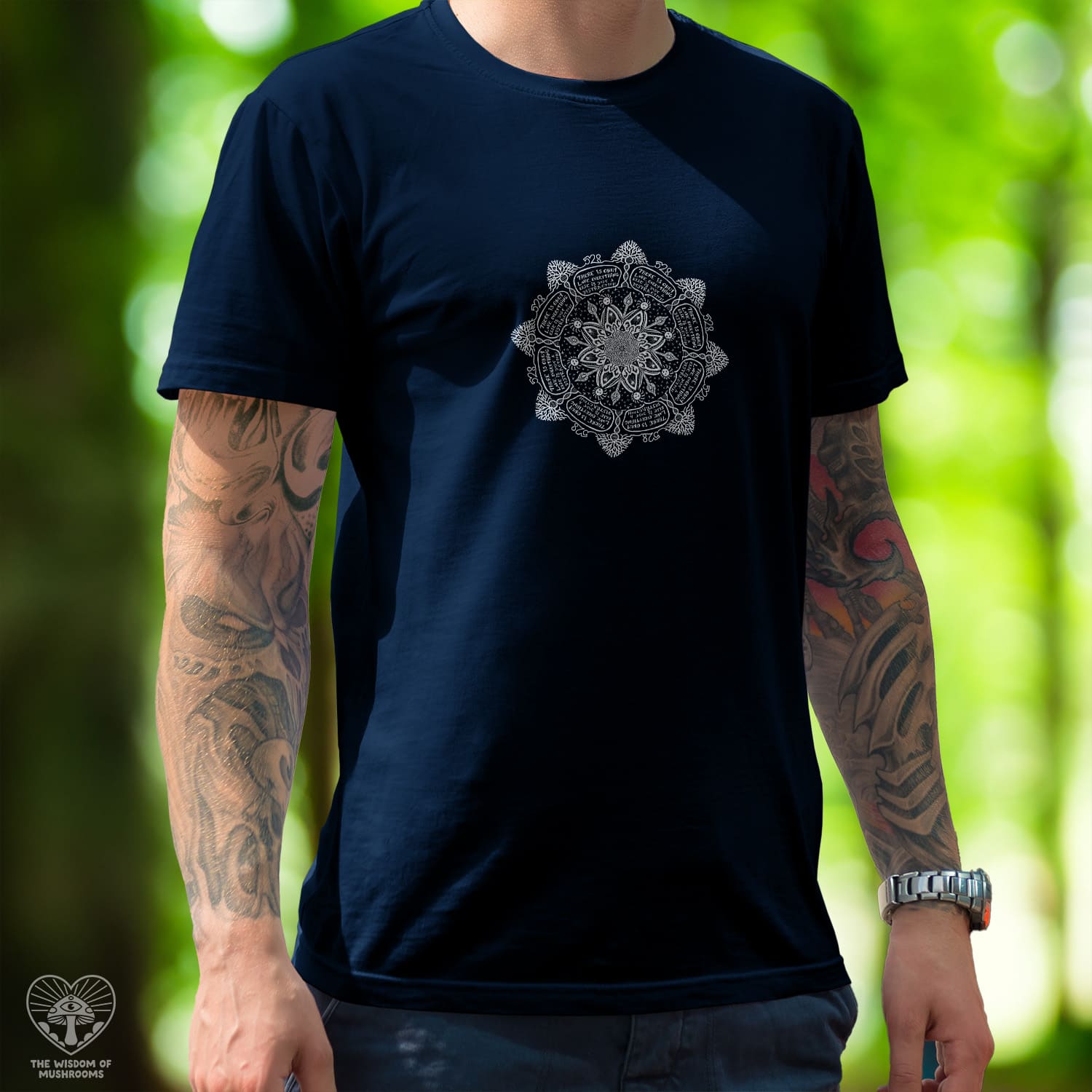 Sacred Frequency Mandala - Unisex T-shirt
