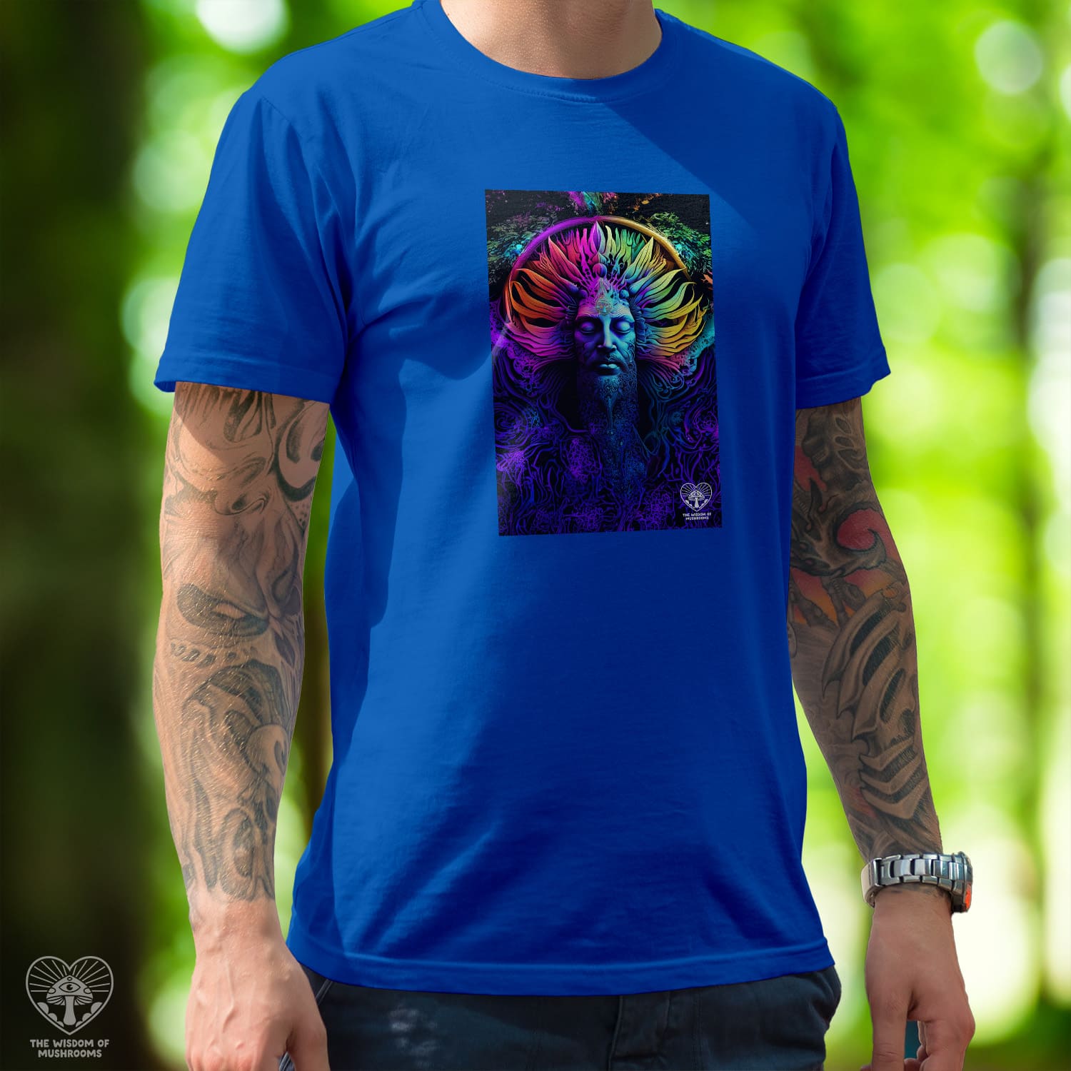 King Mushroom - Framed - Unisex T-shirt