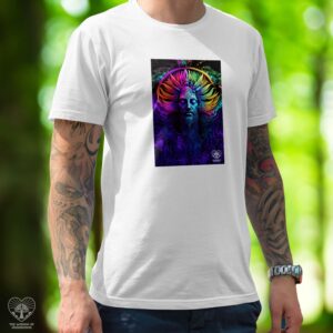 King Mushroom - Framed - Unisex T-shirt